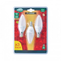 Ampoule E14 6W - Flamme